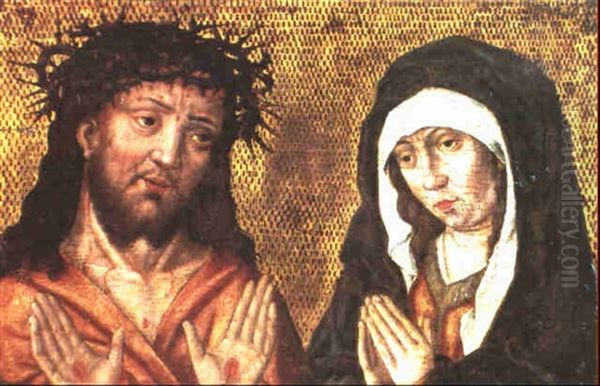 Scene Biblique: Christ Et Mere De Douleurs - view 1
