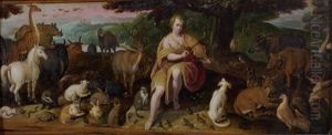 Orphee Charmant Les Animaux by Frederik Bouttats the Elder