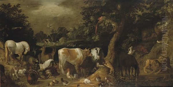 The Expulsion From Paradise - view 1