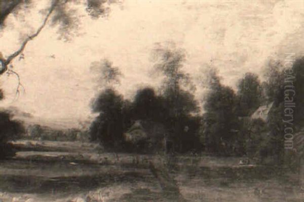 Summer- Harvesters In A Landscape - view 1