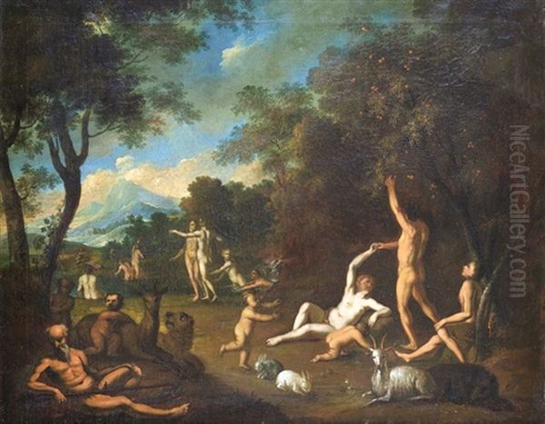 Adam Et Eve Au Paradis Terrestre - view 1