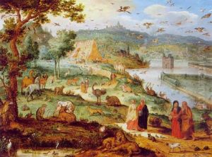 Der Einzug In Die Arche Noah