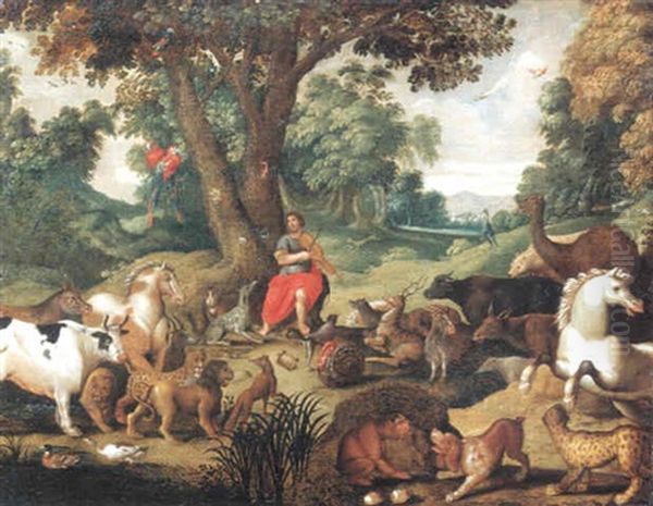Orpheus Durch Seinen Gesang Die Tiere Bezaubernd - view 1