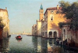 Evening Shadows, Venice by Joseph-Antoine Bouvard