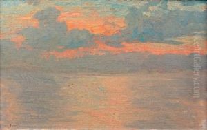 Etude De Ciel Et Mer