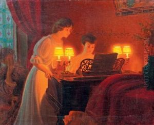 Jeunes Filles Au Piano