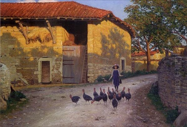 Le Retour Des Dindons A La Ferme - view 1
