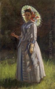 Elegante A L'ombrelle