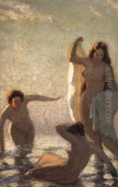Les Trois Baigneuses - view 1