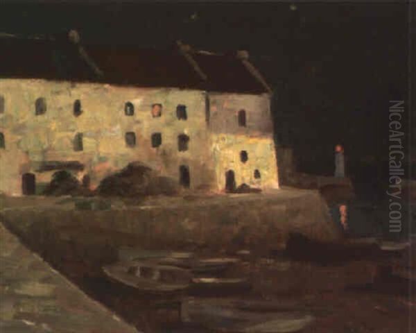 Port De Sauzon, La Nuit - view 1