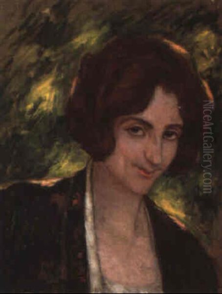 Portrait De La Femme Au Kimono - view 1