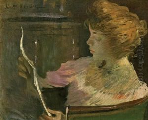 Jesse Steele, Reading by John White Alexander
