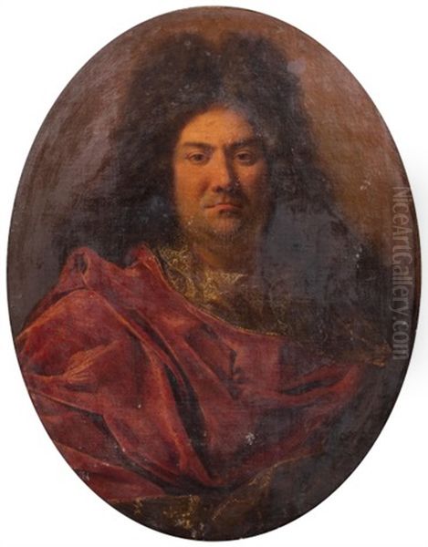 Portrait D"homme Au Manteau Rouge - view 1