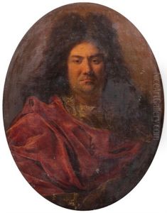 Portrait D"homme Au Manteau Rouge Portrait D"homme Au Manteau Rouge