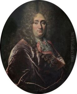 Portrait D'homme A La Draperie Rouge Portrait D'homme A La Draperie Rouge