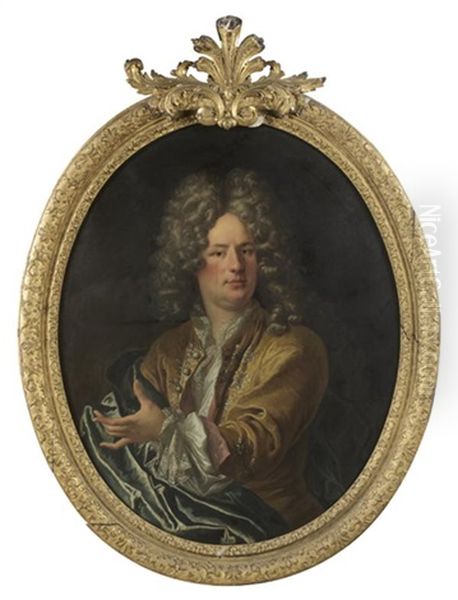 Portrait De Gentil Homme Au Drape Vert - view 1