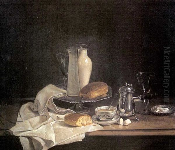 Nature Morte Au Petit Dejeuner Servi - view 1