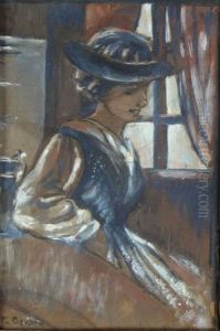 Femme Au Chapeau Femme Au Chapeau