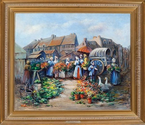 Flower Market - Holland - view 1