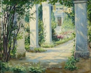 View Of The Garden by Harriette Bowdoin