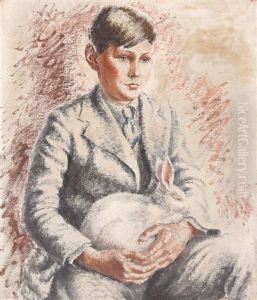 Oliver Postgate by Stella Bowen