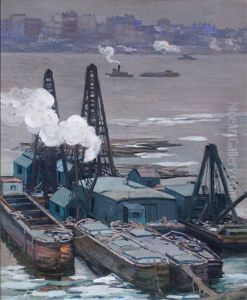 Portland Harbor by Alexander Bower