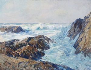 Maine Coastal View by Alexander Bower