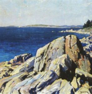 Along The Coast, Cape Elizabeth by Alexander Bower