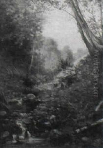 The Rivulet by George Newall Bowers