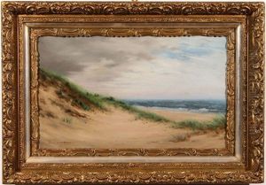 Sand Dunes On The Cape by George Newell Bowers
