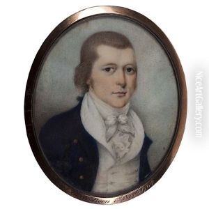 Daniel Gully In A Blue Coat by Joseph Bowring