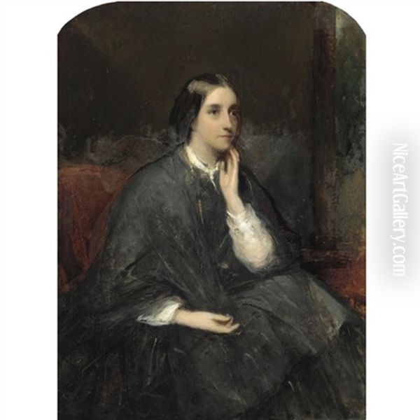 Portrait Of Alethea Buchanan Coleridge, Mrs Mackarness - view 1