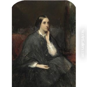 Portrait Of Alethea Buchanan Coleridge, Mrs Mackarness Portrait Of Alethea Buchanan Coleridge, Mrs Mackarness