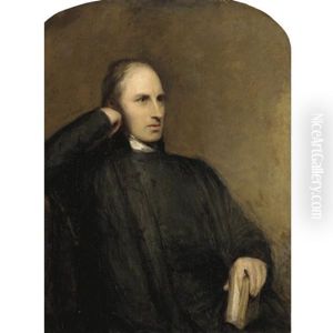 Portrait Of The Rev. John Fielder Mackarness, Later Bishop Of Oxford