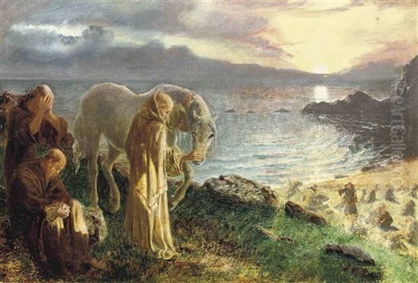St. Columba's Farewell To The White Horse - view 1
