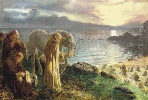 St. Columba's Farewell To The White Horse