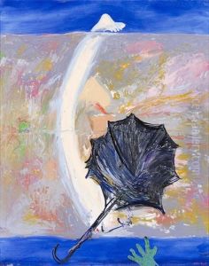 Orpheus With Black Umbrella - Shoalhaven