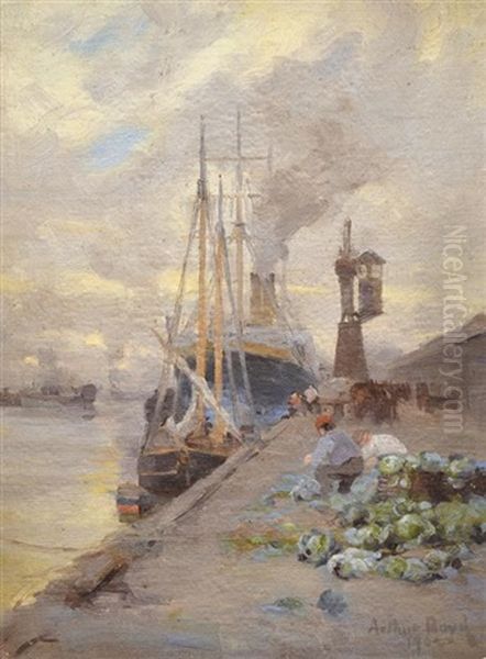 Docked Ship - view 1