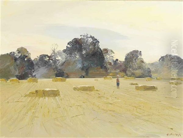 Figure In A Cornfield - view 1