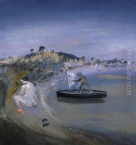 The Artist And His Model by Arthur Merric Boyd