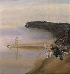 Artist And Nude by Arthur Merric Boyd