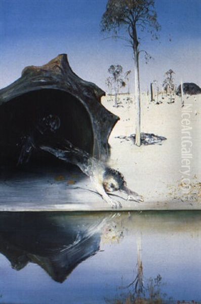 Figure In Landscape Ii - view 1