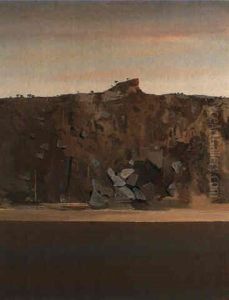Pulpit Rock, Shoalhaven River by Arthur Merric Boyd