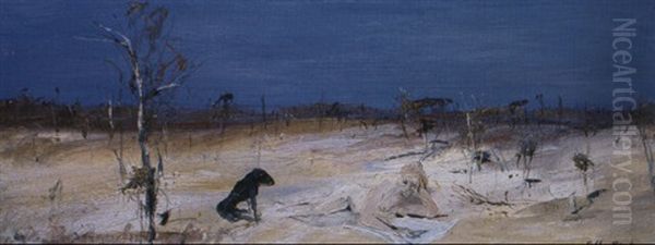 Landscape With Figure And Dog - view 1