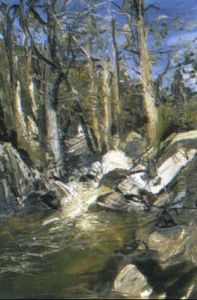 River And Rocks by Arthur Merric Boyd