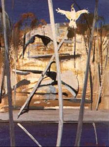 Shoalhaven With Cockatoo by Arthur Merric Boyd