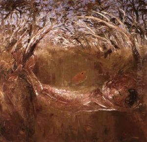 Lovers Across A Creek by Arthur Merric Boyd