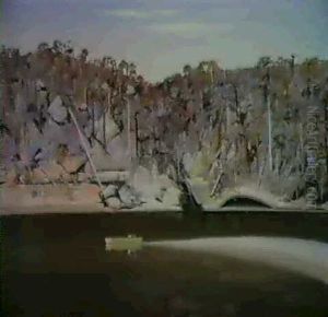 Shoalhaven River by Arthur Merric Boyd