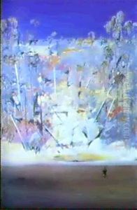 Riverbank With Rocks - Shoalhaven by Arthur Merric Boyd