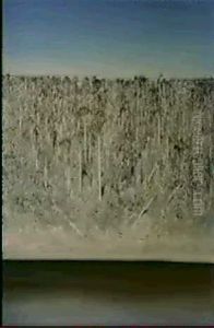 River-bush Hommage To Pollock by Arthur Merric Boyd